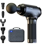 Massage Gun, Bob and Brad Massage Gun Deep Tissue Powerful up to 3200rpm Handheld Percussion Muscle Massager with 2500mAh Battery and Type-C Charging for Muscle Pain Relief Recovery, Great Gift