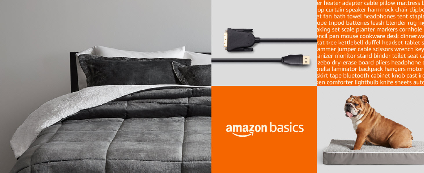 Amazon Basics 127-cm (50-Inch) Lightweight Tripod with Bag