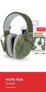 Alpine Pluggies Kids Ear Plugs - for Children and Smaller Ear canals - for Flying and Swimming - Comfortable Hypoallergenic Material - Reusable earplugs