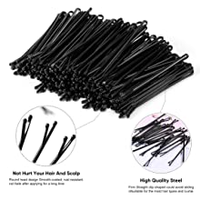 200 Pieces Hair Pins for Women Girls Dark Brown Hair Grips Clip Ideal Style For School and Party