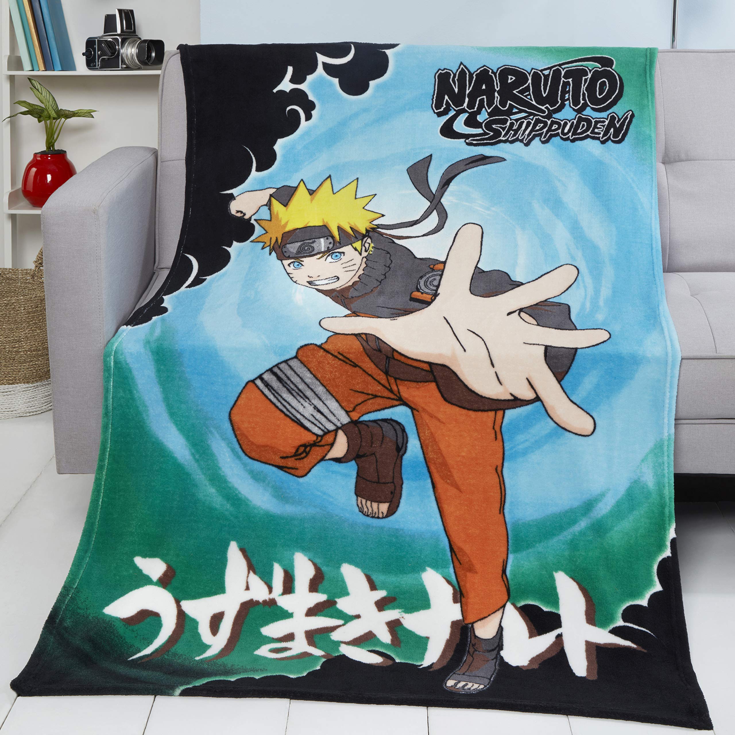 Coco Moon Naruto Bed Fleece Blanket Bedding Ideal Anime Enthusiastic Bedroom Accessories Gifts Present