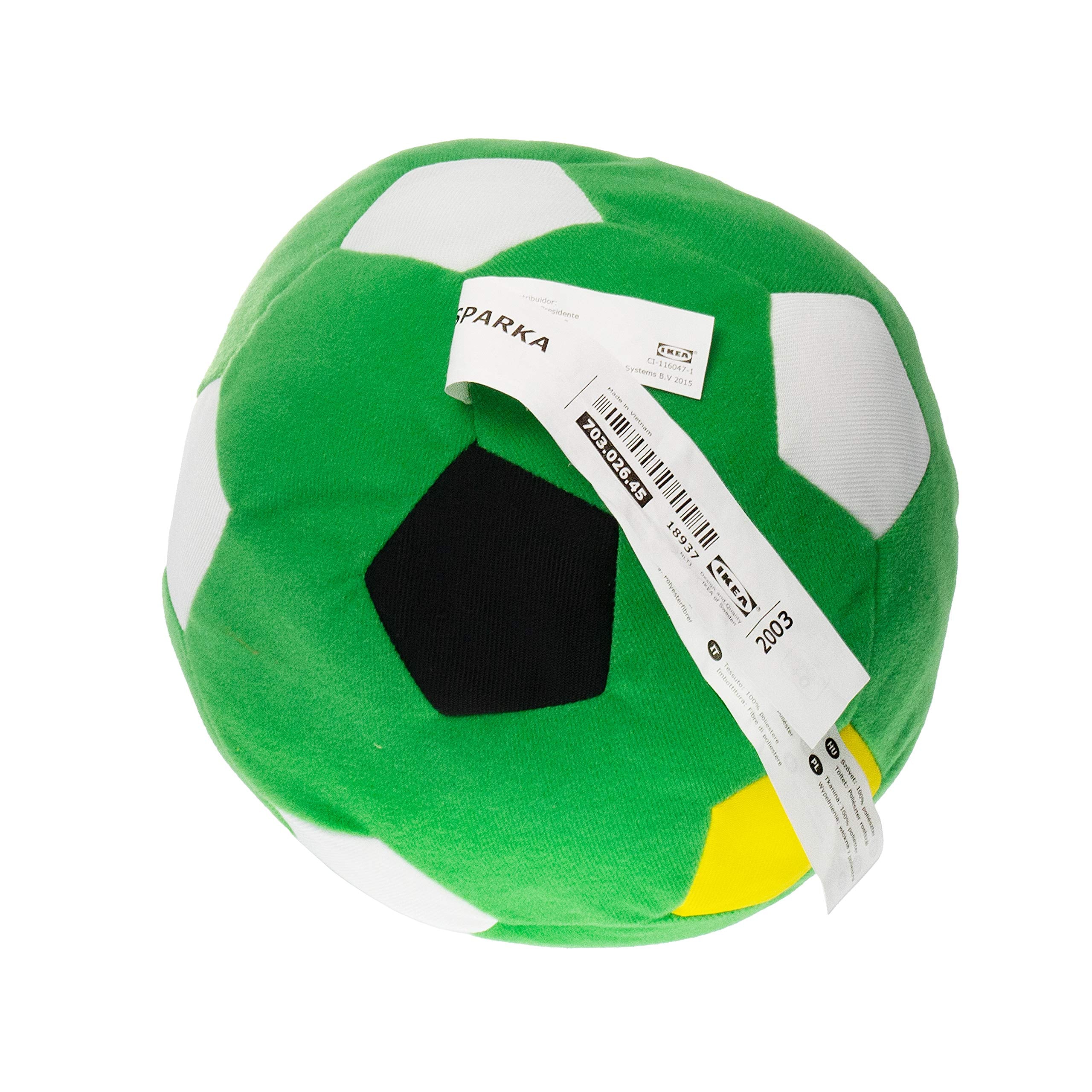 IKEA 703.026.45 SPARKA Soft Toy Football 20 centimeters in Diameter Gr ...