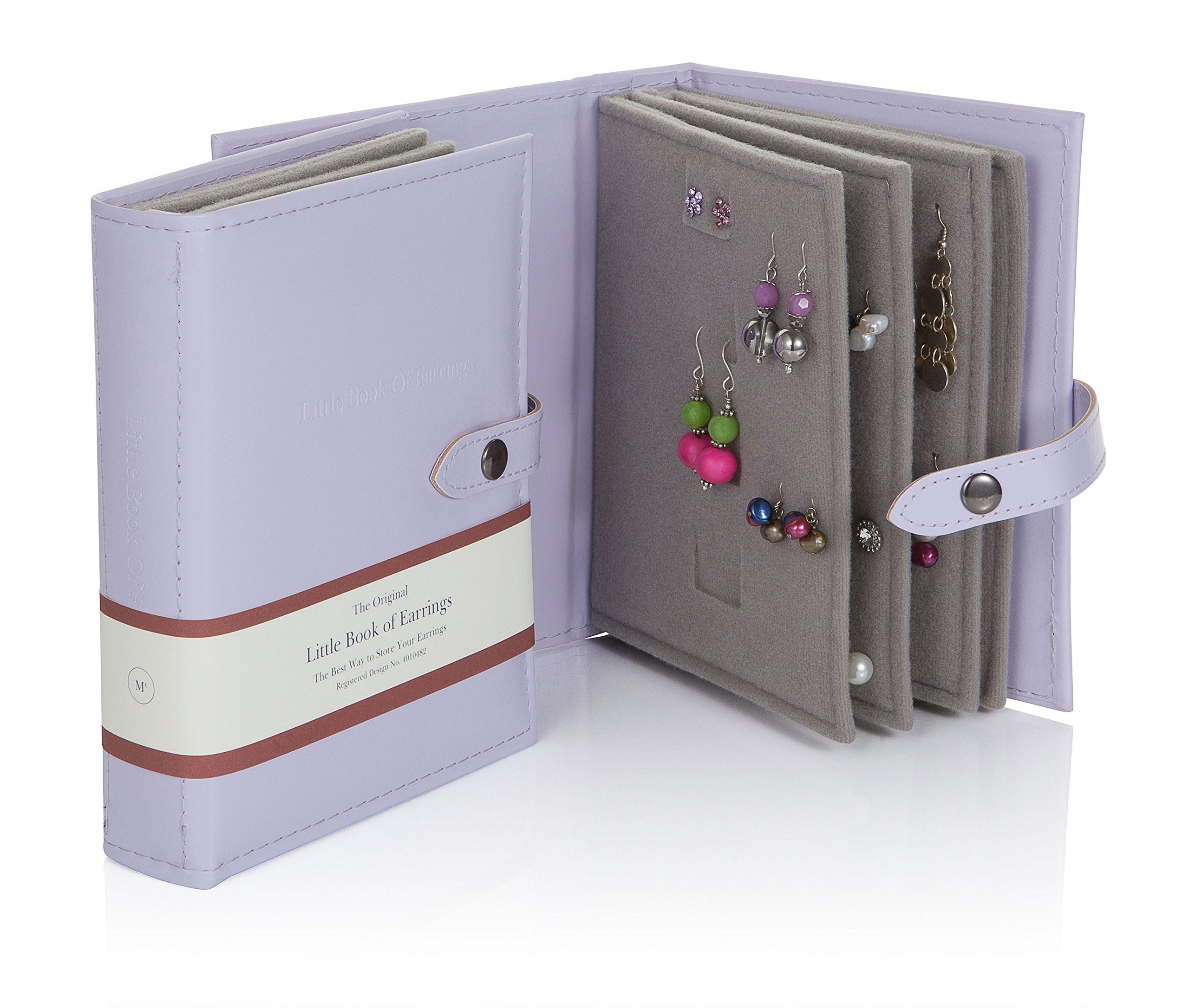 Lilac - Little Book of Earrings - Earring Storage Solution by Little Book of Earrings