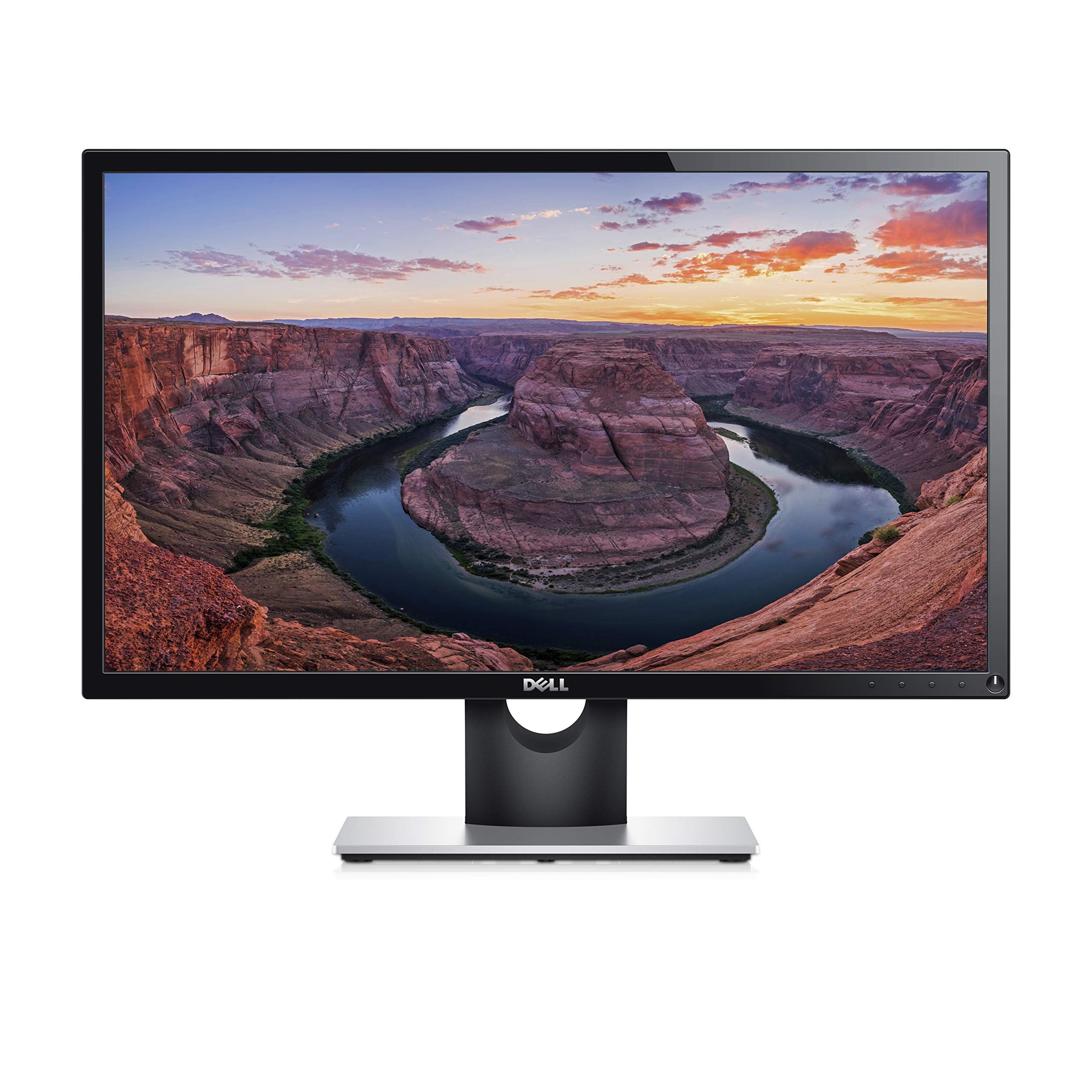 Dell SE2416H 24 Inch Full HD (1920 x 1080) Monitor, 60 Hz, IPS, 6 ms, Thin Bezel, HDMI, VGA, 3 Years Warranty, Black