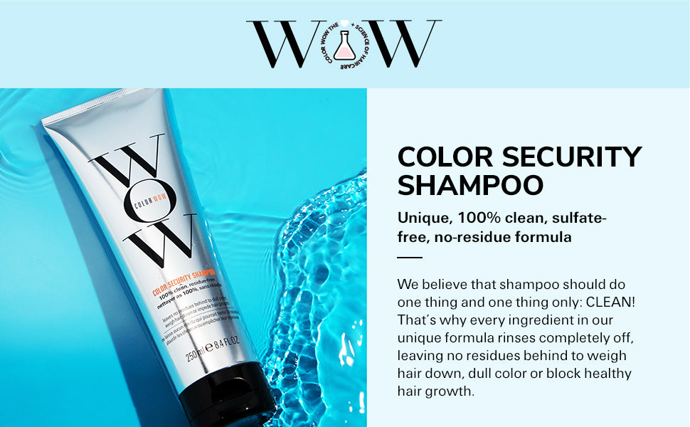 Color Wow Color Security Shampoo, 250 ml