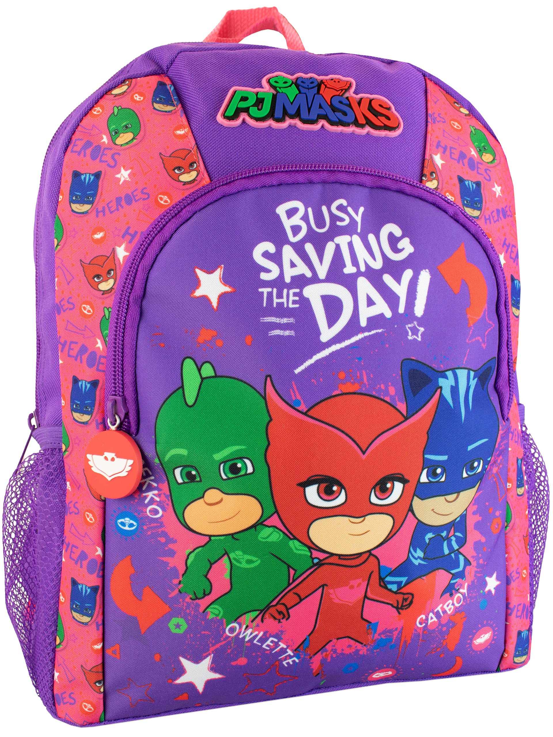 PJ Masks Kids Backpack Purple