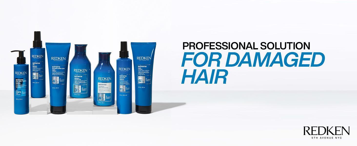 Redken | Leave-In Treatment, Reduces Appearance of Split Ends, Extreme Anti Snap, 250 ml