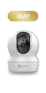 EZVIZ Security Camera Indoor Pan/Tilt, 1080P Baby Pet Monitor with Motion Detection, Auto Tracking, 2-Way Audio, 10m Night Vision, Works with Alexa(TY1)