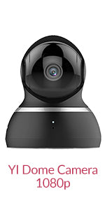 YI Outdoor Camera 1080p, Security Camera IP65 Waterproof, IP Camera Wifi for Outdoor Surveillance, Bullet Camera with Motion, Human, Sound Detection, Night Vision, Alarm, Cloud & microSD Card Storage