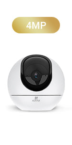 EZVIZ Security Camera Indoor Pan/Tilt, 1080P Baby Pet Monitor with Motion Detection, Auto Tracking, 2-Way Audio, 10m Night Vision, Works with Alexa(TY1)