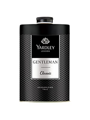 Yardley London Gentleman Classic Talcum Powder 250 g. 8.8 oz, Masculine Fragrance