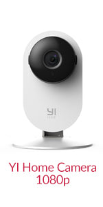 YI Home 1080P Security Camera Twin-pack, WiFi Indoor IP Camera with Night Vision, Motion Detection, 2-way audio, Home Security Surveillance System for House/Office/Pet/Baby/Elder/Remote Monitor(2 pcs)