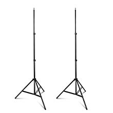 EMART Photo Video Studio 2m x 3m Adjustable Backdrop Stand Background Support System Kit with Carry Bag