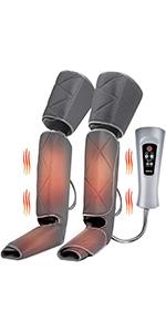RENPHO Massage Device for Legs and Feet, Electric, Air Compression for Massage and Relaxation, Calf, Feet, Thigh, Gifts for Dad Mom