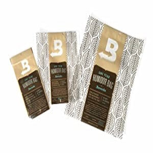 Boveda for Herbal Storage | 62% RH 2-Way Humidity Control | Size 8 Protects Up to 1 Ounce (30 Grams) Flower | Prevent Terpene Loss Over Drying and Molding | 10-Count Resealable Bag