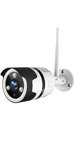 NETVUE Wi-Fi Camera, Indoor Security Camera, Smart Home Camera for Pet/Elderly/Dog/Baby Monitor, 360° Pan, IR Night Vision, 2-Way Audio, Motion Detection & Alerts, Compatible with Alexa,2.4ghz Wifi