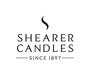 Shearer Candles Amber and Rose Large Scented Silver Tin Candle - White