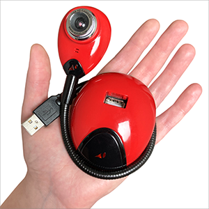 HUE HD portable USB camera (black)