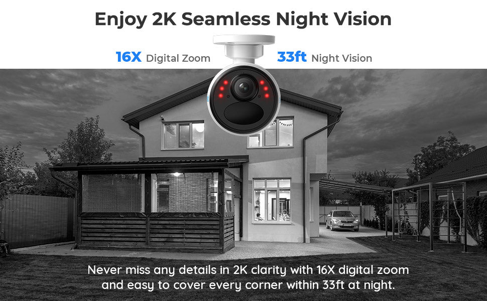 Reolink 3G/4G LTE Security Camera Outdoor Wireless, 4MP Go Plus+Solar Panel, No Wifi Security Camera with Person/Vehicle Detection, 2-Way Audio, Battery Operated Security Camera 2K Night Vision, IP65