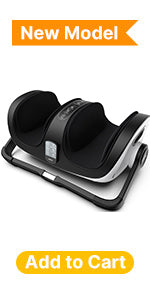 RENPHO Foot Massager with Heat, Shiatsu Foot Massage Machine, Deep Kneading for Relieve Pains from Plantar Fasciitis and Tired Feet - Remote Control (Black)