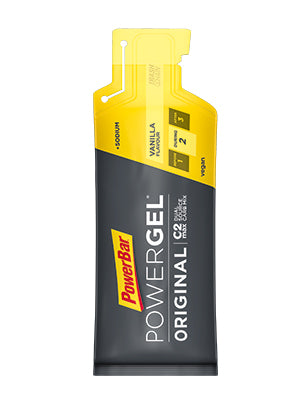 PowerBar PowerGel Original Green Apple 24x41 g - High Carb Energy Gel + C2MAX + 50 mg Caffeine