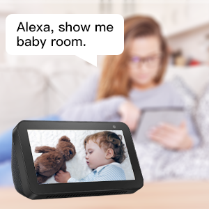 WiFi Security Camera Indoor Arenti Baby/Dog/Cat/Pet Camera with App, IP Home Camera 1080P Night Vision 2-Way Audio Works with Alexa & Google Assistant