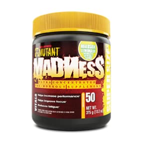 MUTANT Madness | Original Mutant Pre-Workout Powder| High-Intensity Workouts}| 30 Serving | 225 g (.83 lb) | Roadside Lemonade