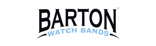 Barton Alligator Grain - Quick Release Leather Watch Bands - Choose Colour & Width - 16mm 18mm 20mm 22mm or 24mm