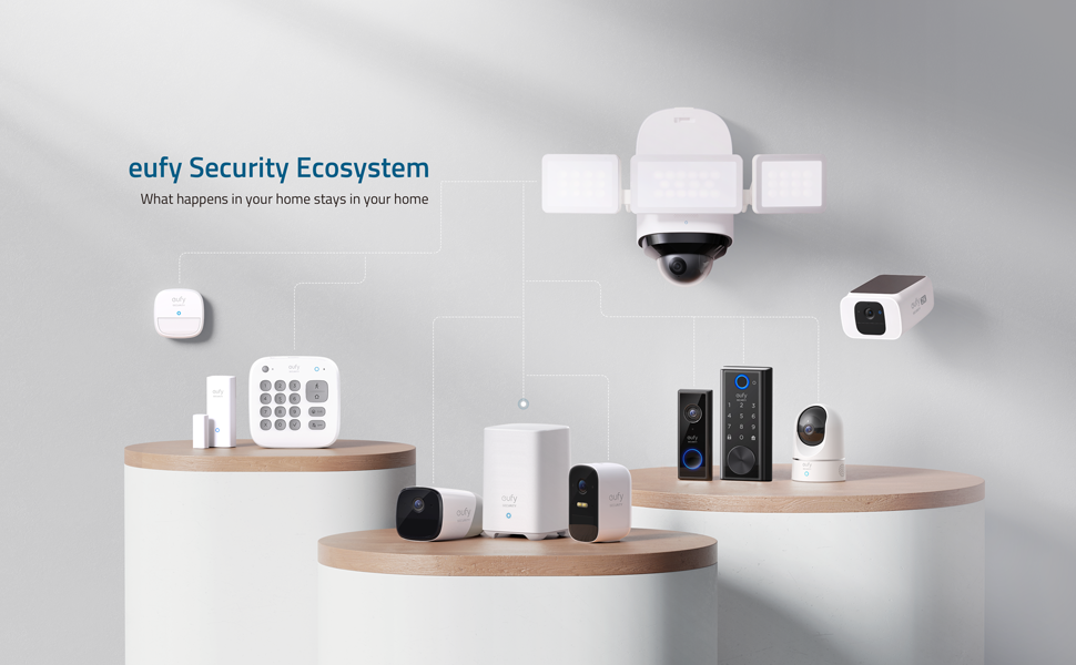 eufy Security, eufyCam 2C Pro Wireless Home Security Add-on Camera, 2K Resolution, 180-Day Battery Life, HomeKit Compatibility, IP67 Weatherproof, Night Vision, and No Monthly Fee.