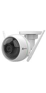 EZVIZ Outdoor Security Camera WiFi 1080P, Waterproof, 30M Night Vision, AI-Powered Human Detection, Cloud/SD Card Storage, Work with Alexa(C3WN)