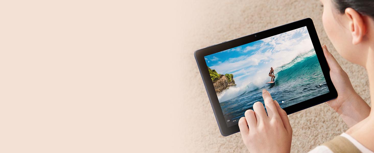HUAWEI MatePad T 10 9.7" HD Display tablet - Kirin 710A, 64G , Dual-speakers, EMUI 10.1 , Wi-Fi, Deepsea Blue