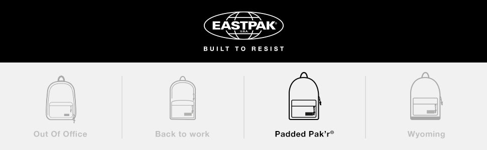 Eastpak Padded Pak'r Backpack, 40 cm, 24 L, Realgar Orange (Orange)