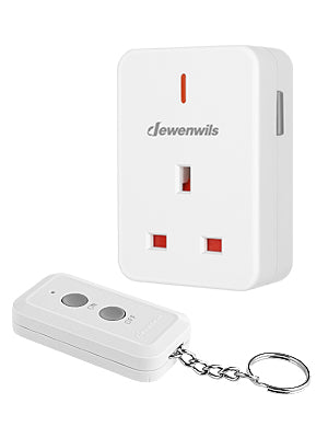 DEWENWILS Remote Control Plug Socket, 13A/3120W Heavy Duty