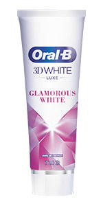 Oral-B 3D White Luxe Perfection Whitening Toothpaste, 400 ml (100 ml x 4), Teeth Whitening & Teeth Stain Removal