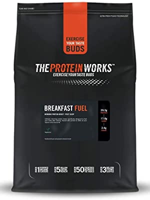 Protein Works - Breakfast Fuel Protein Shake | Rich in Vitamins & Minerals | On-The-Go Breakfast | Chocolate Silk | 1 Kg