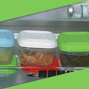 Baby Food Container Freezer Cube Trays Weaning Pots Tubs Stacking Containers (Pack 16 Mini)
