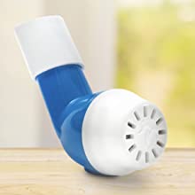 Natural Lung Exerciser & Mucus Removal Device - Naturally Clear Mucus From Airways & Improve Lung Capacity With This OPEP Respiratory Breathing Exercise Device - Made in Australia – White
