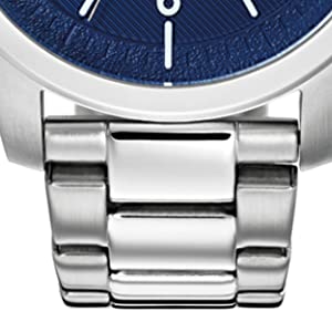 HUGO Unisex Analogue Quartz Watch with Stainless Steel Strap 1530107
