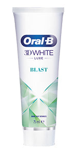Oral-B 3D White Luxe Perfection Whitening Toothpaste, 400 ml (100 ml x 4), Teeth Whitening & Teeth Stain Removal