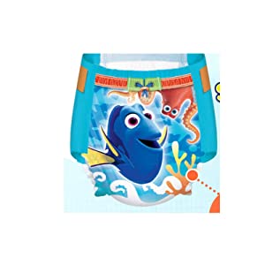 2 Pack Disposable Swimming Nappies, 2 Pack Swim Water Nappies Size 3 - 4, 7kg-15kg, (2 Packs x 12) 3-4 - 24 Total Baby Toddler Children Waterproof Leak Proof Nappy + 1 x Mocktail Lolly