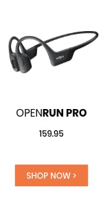 Shokz OpenRun Pro Bone Conduction Sports Headphones, Open-ear Sports Earphones with Mic, Bluetooth Wireless Headset, IP55 Waterproof, Ideal Sport Earphone for Running, with HeadBand (Cooldown Blue)
