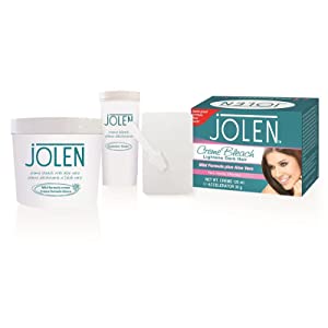 Jolen Mild Facial Bleach, White, 125 ml