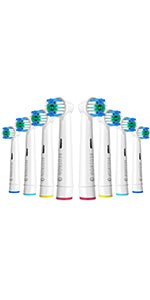REDTRON Replacement Brush Heads for Oral B, 16Pcs Toothbrush Heads Compatible with Oral B, Works with Floss, Sensitive, Precision, Whitening