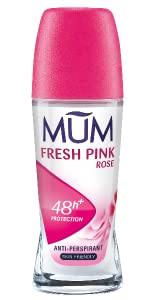 Mum Fresh Pink Rose Perfumed 48 Hours Plus Protection Anti-Perspirant, 50 ml, Pack of 6 192103/c