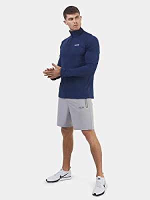 TCA Men's Elite Tech Lightweight Running or Gym Training Shorts with Zip Pockets