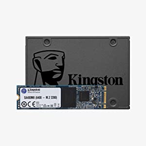 Kingston A400 SSD Internal Solid State Drive 2.5" SATA Rev 3.0, 480GB - SA400S37/480G
